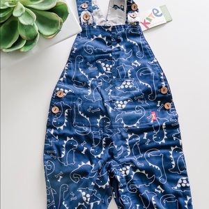 Kite Baby Organic Dino Overalls (12-18mo)